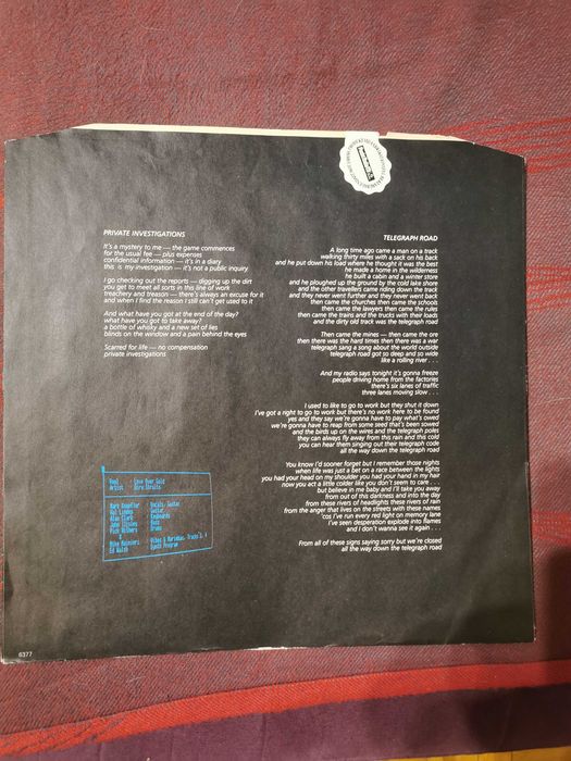 Dire Straits – Love Over Gold