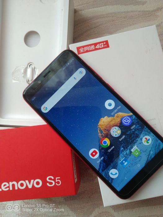 Смартфон Lenovo S5 4/64Gb Red
Смартфон Lenovo S5 4/64Gb Red