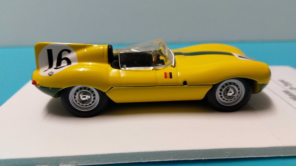 Jaguar D-Type #16 - 24h Le Mans 1957: Miniatura escala 1/43