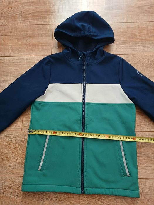 Дитяча куртка вітровка Softshell на флісі (зріст 134-140 / 8-9 років)