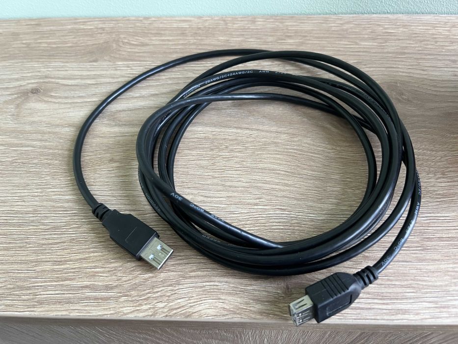 Удлинитель USB PowerPlant UD-3 (3м) Черный