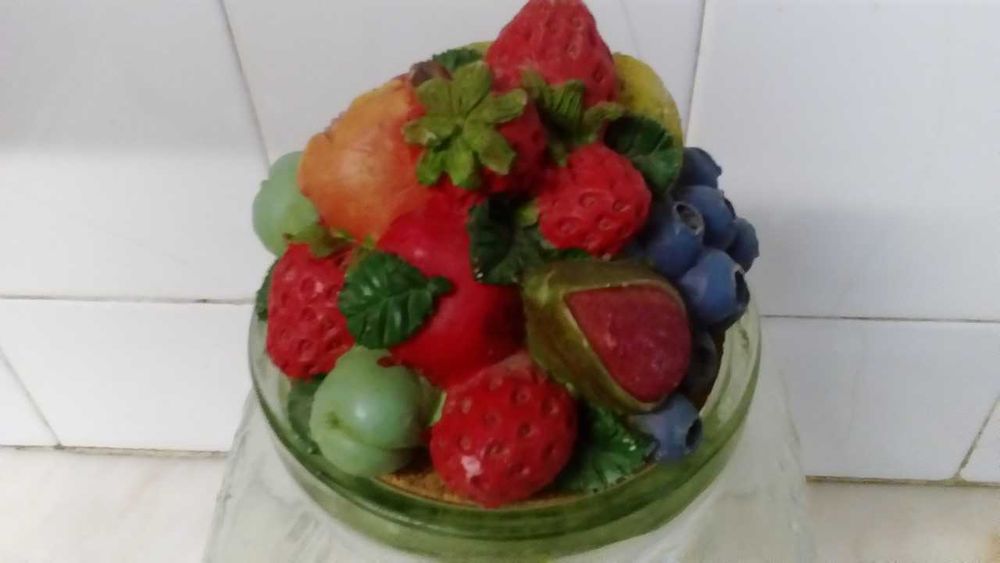 Coleção peças vintage em vidro c base em muito bom estado vendo troco