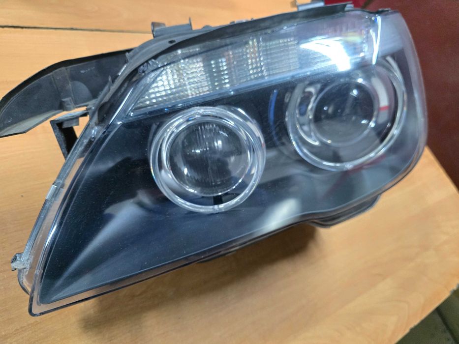 BMW 7 E65 E66 LIFT LCI Lampy Przód Prawa Lewa Xenon Komplet Stan BDB