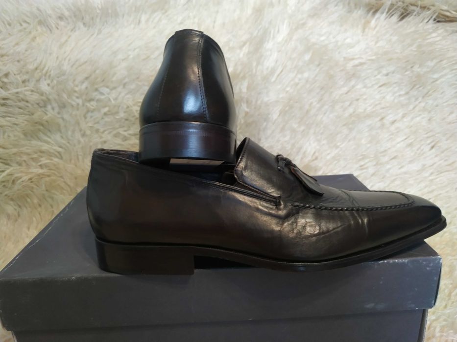 мужские туфли оригинал Zampiere  натуральная кожа Италия