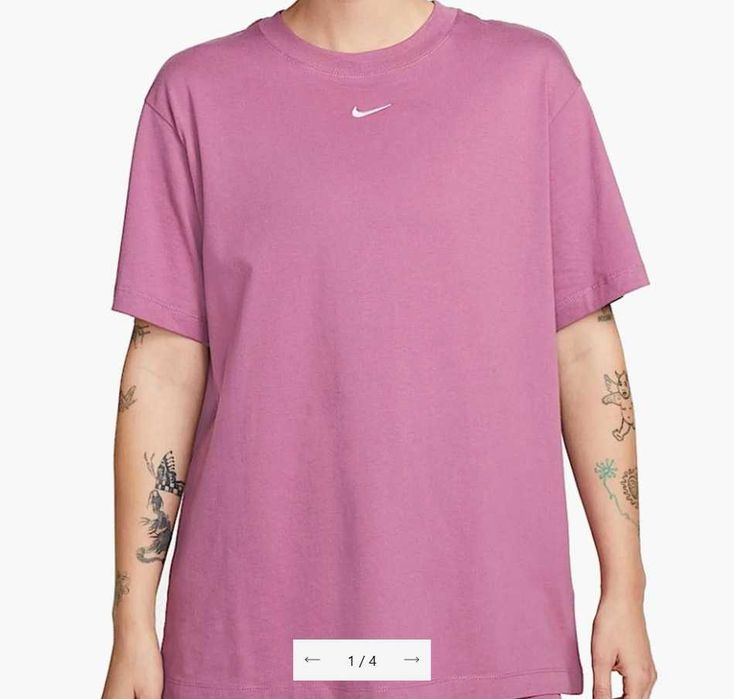 Женская футболка XS, XL Nike Tee Loose Fit Sportswear Essential DN5697-507