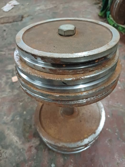 Гиря 24,32кг,обмен гири на гири. гантели от1кг штанги,блины олим