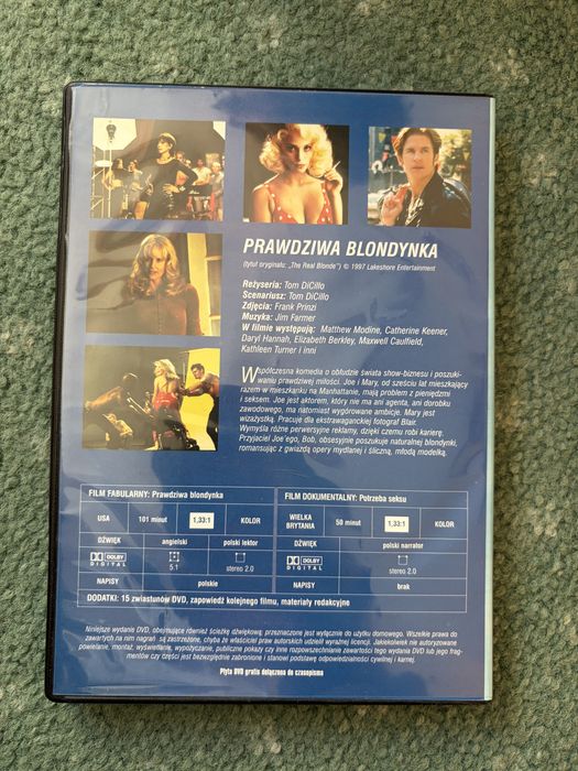 Prawdziwa Blondynka - Film DVD - Wyprzedaż kolekcji