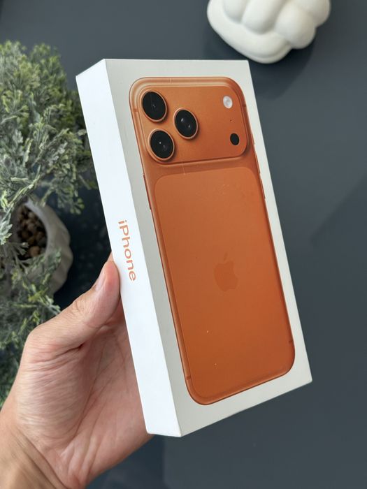 Новий iPhone 17 Pro Max 512gb Cosmic Orange Neverlock Фізсім Айфон