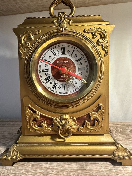 Zegar mechaniczny Jantar (Янтарь) – vintage, ZSRR, sprawny