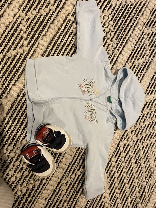 Komplet bluza benetton niechodki tape a loeil 68 74