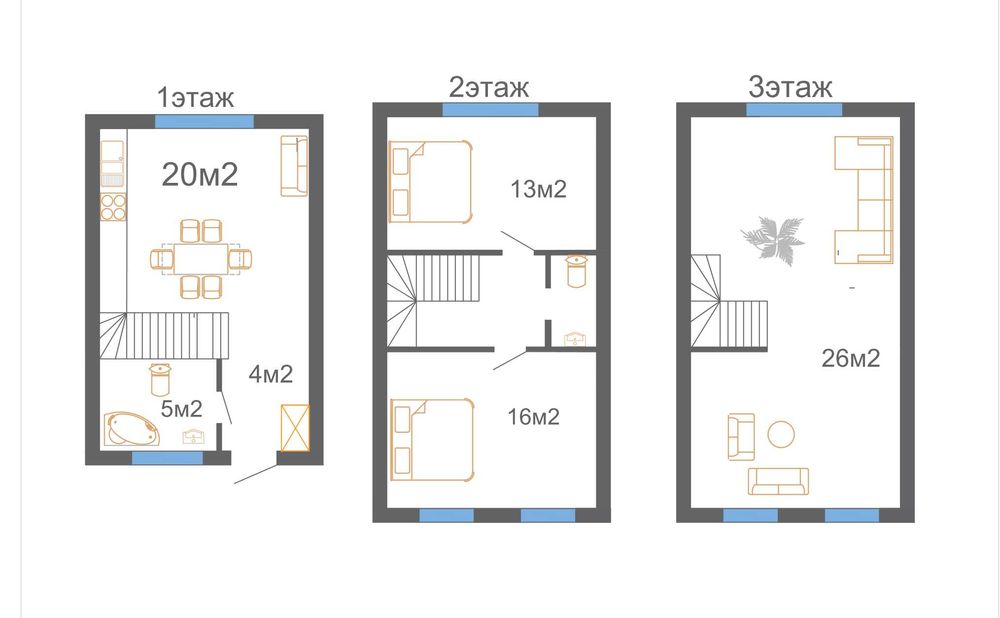 Будинок за адресою вул. Одеса-головна (площа 89 м²) - Atlanta.ua - фото 4