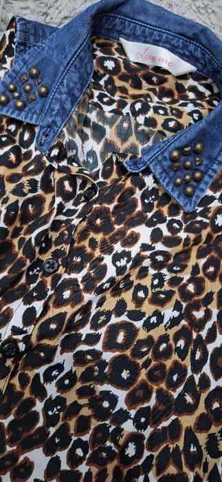 Bluzeczka panterka 4-5 lat