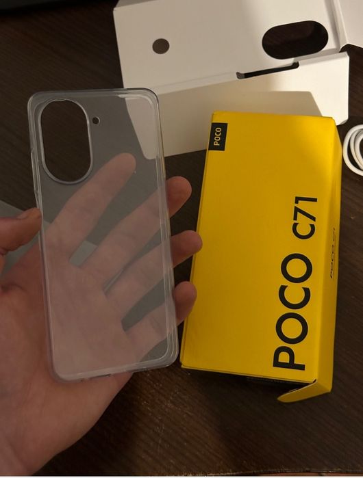 НОВИЙ Телефон Poco C71 4/128Gb Power Black (Запакований)