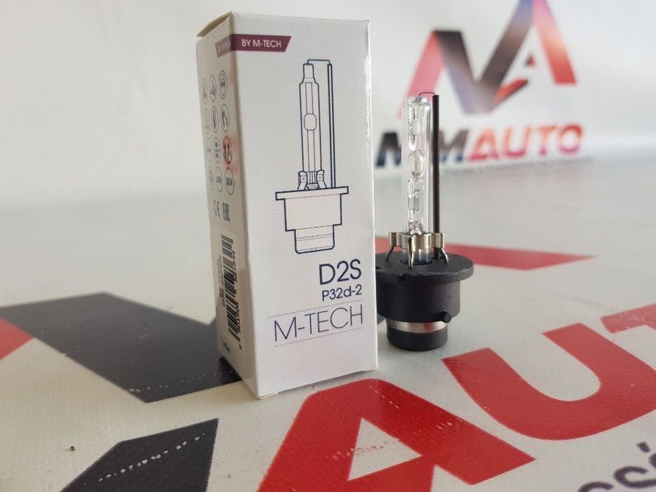 Lâmpada Xenon D2S 6000k M-Tech