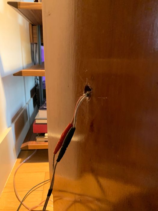 Colunas de som hi-fi e amplificador Sansui X911DG