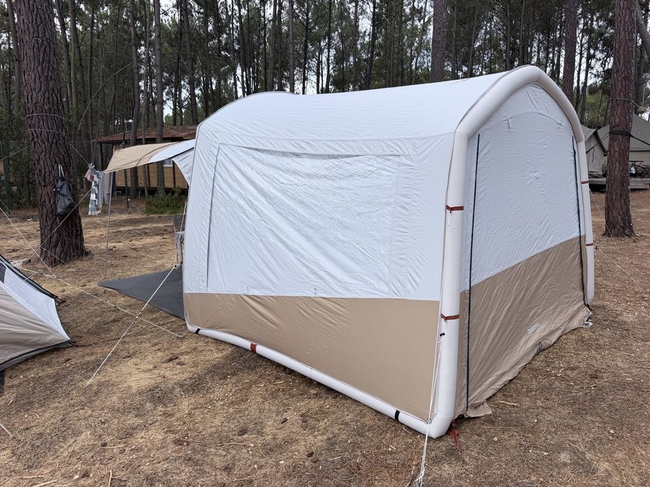 Sala Insuflável Quechua Air Seconds Connect - permite ligação com tenta ou carro