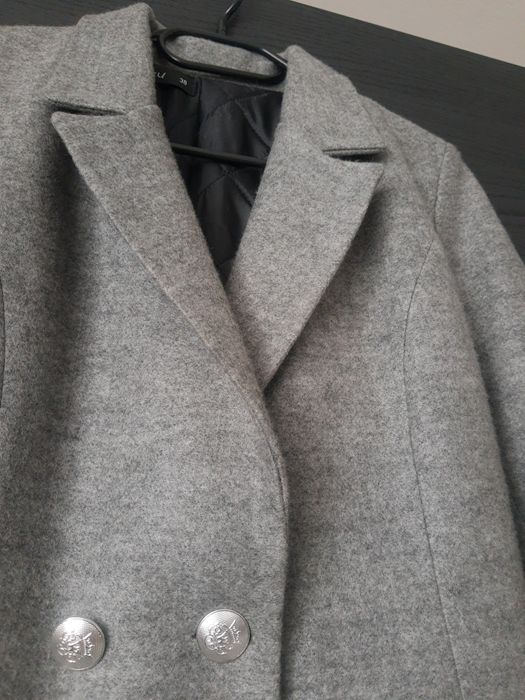 Płaszcz damski szary M