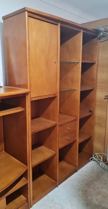 Móvel sala madeira maciça