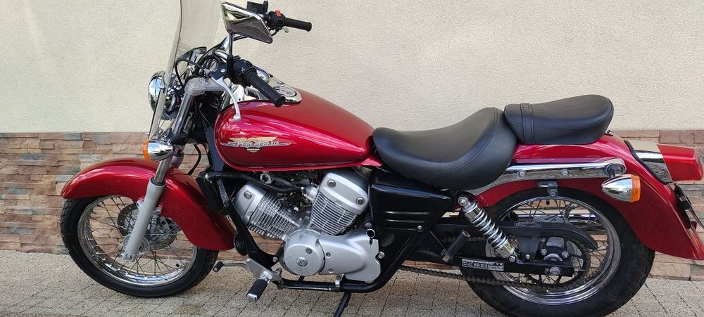 Honda shadow 125 kufry transport