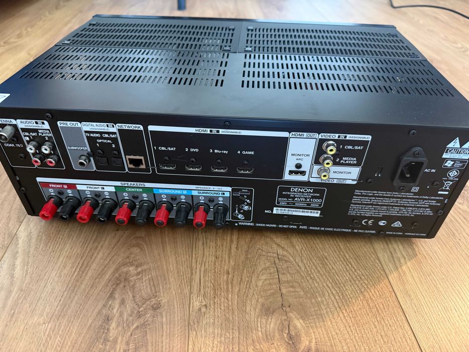 Amplituner Denon Avr-x1000 + pilot