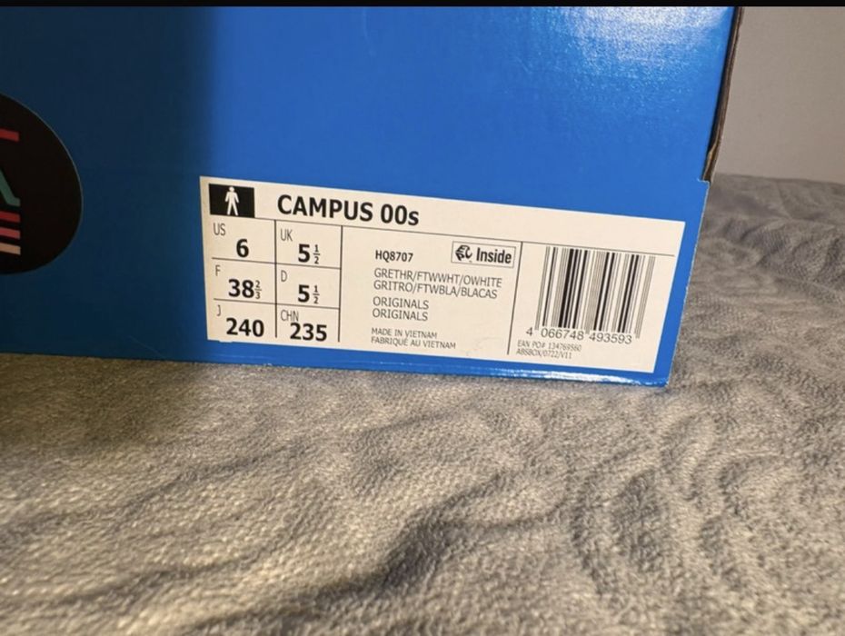 Adidas Campus 00s Grey r. 38.5