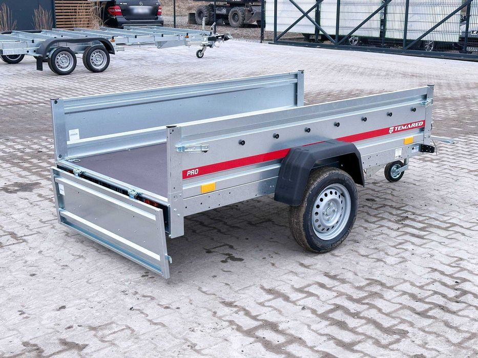 Burty stalowe, 230x126 cm, otwierany przód i tył - Temared PRO 2312