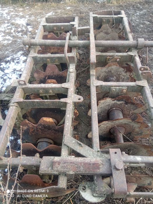 Борона дискова садова