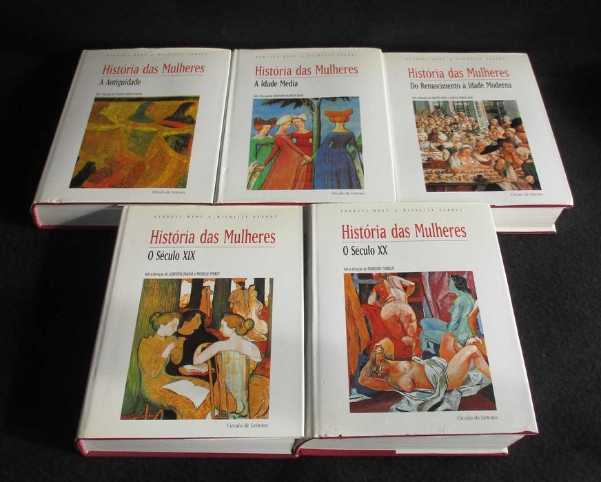 Livros História das Mulheres no Ocidente 5 Volumes Completo