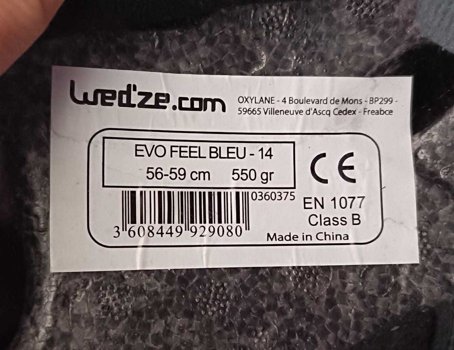 capacete neve como novo