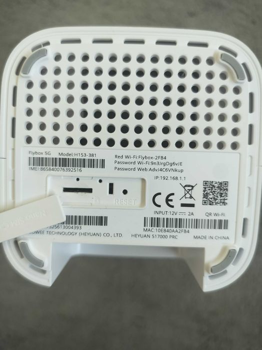 Flybox 5G H153-381 – Router 5G Wi-Fi 6