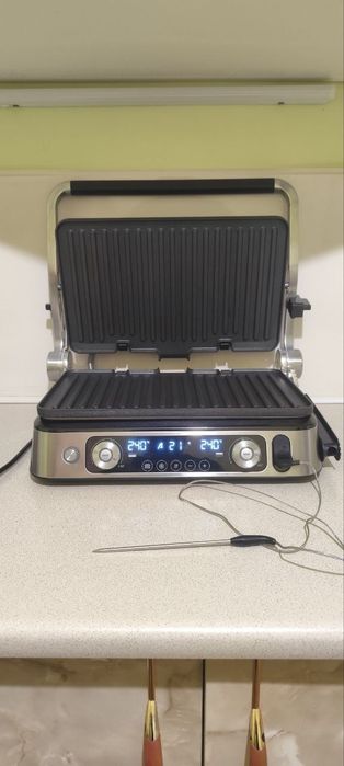 Braun MultiGrill 9 Pro CG9167, електрогриль, мультигриль, вафельниця, гриль, барбекю, контактний гриль, міні-духовка, гриль 3-в-1, термощуп, 6 пластин