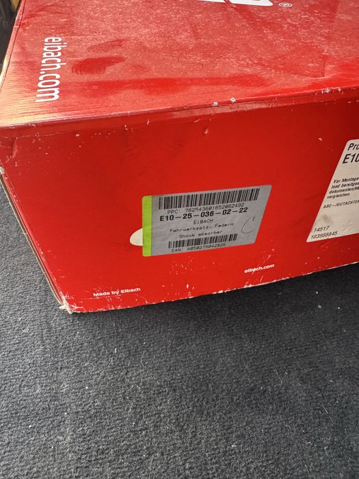 Molas eibach para mercedes c220
