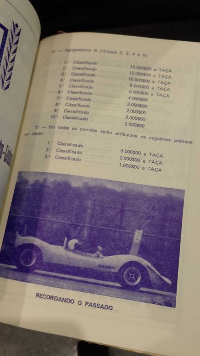 Livro Programa Circuito Internacional Vila Real 1979