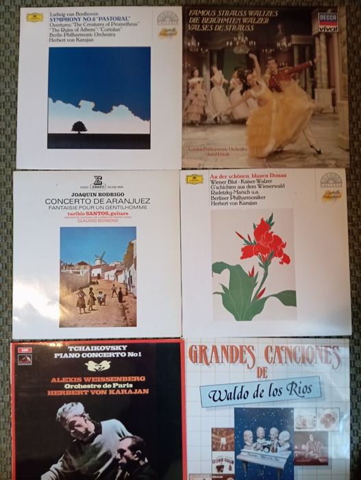 Discos Vinil são seis fotos