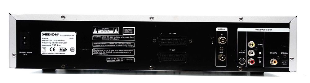 Nagrywarka PRZEGRYWARKA kaset VHS na DVD kopiarka Medion MD80054