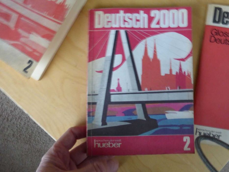 Deutsch 2000 band 2 + Arbeitsbuch + Glossar Deutsch-Polnisch 3 książki