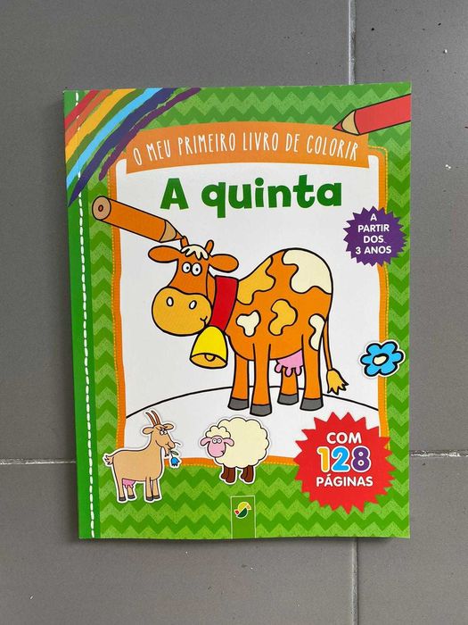Livros Educativos de Desenhar e Pintar