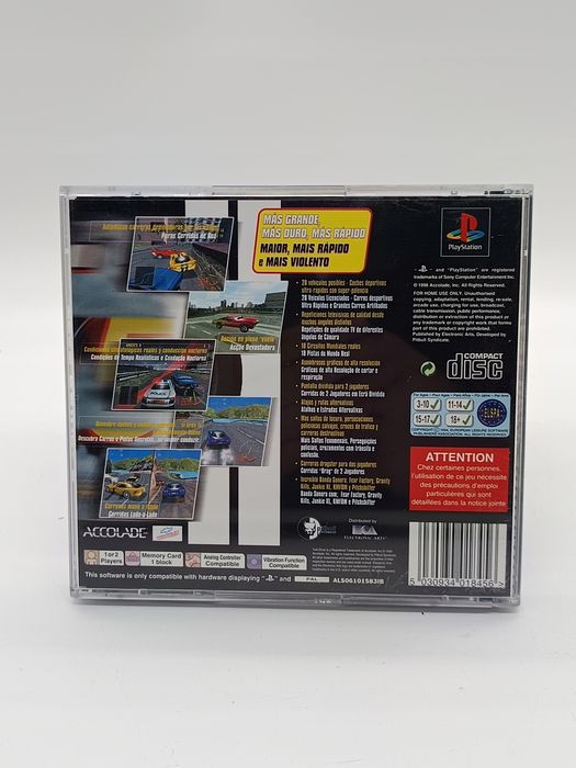 test drive 5 psx ps1 playstation (psx) pudełkowa