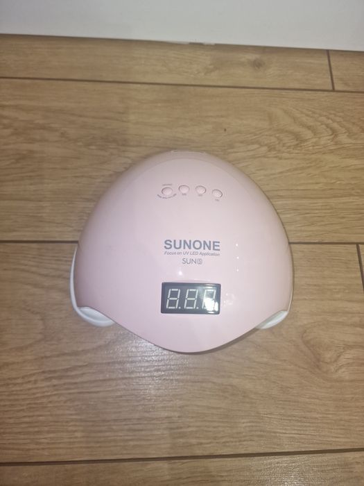 Lampa UV Led do paznokci Sunone Sun5 48W Różowa