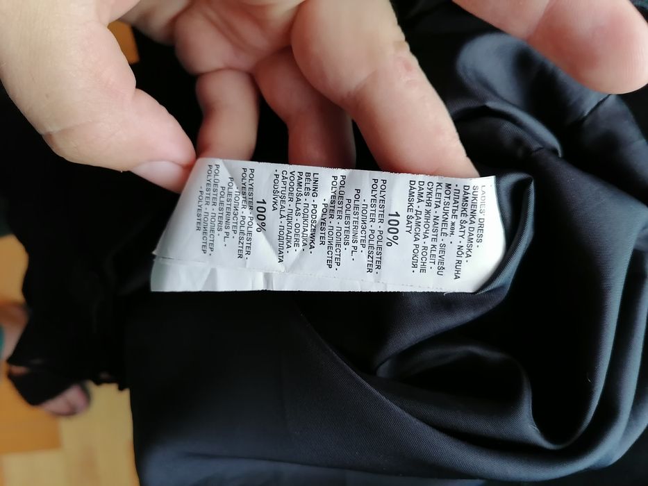 Sukienka Reserved roz 38 czarna