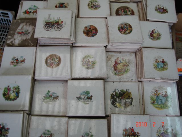 azulejos muito antigos decorativos 15x15