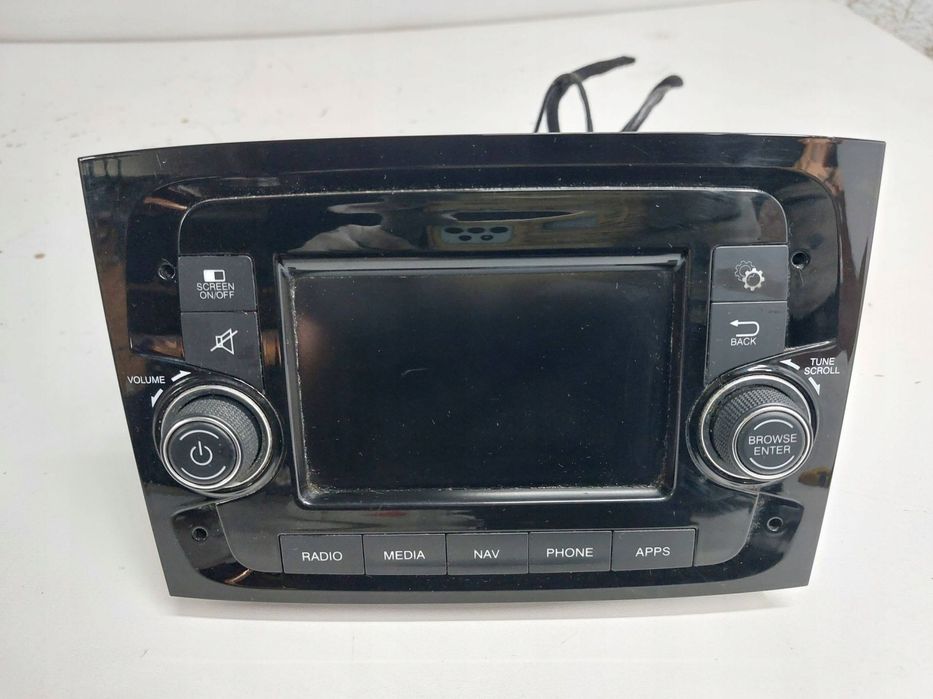 fiat doblo ii lift combo ii 10-22r radio nawigacja fabryczna 07356374730
