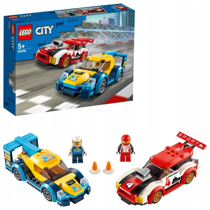 LEGO CITY Race 60256 * Samochody wyścigowe * NOWOŚĆ * Nowy zestaw