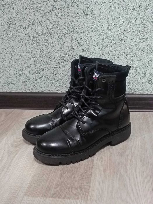 Tommy Jeans - Шкіряні черевики