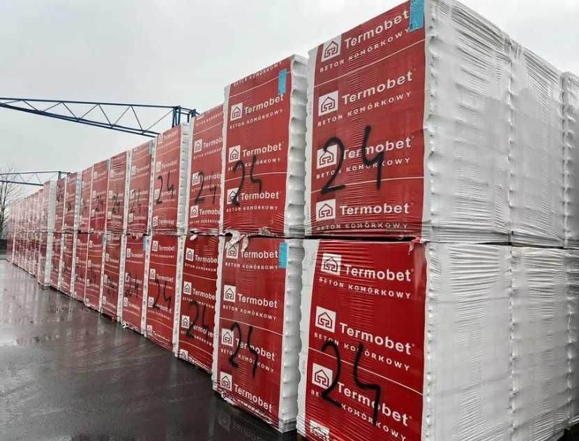 TERMOBET beton komórkowy pustak bloczek gazobeton