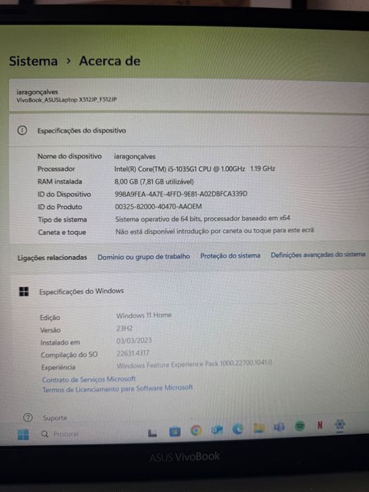 ASUS Vivobook, like new! URGENT64584623017730124