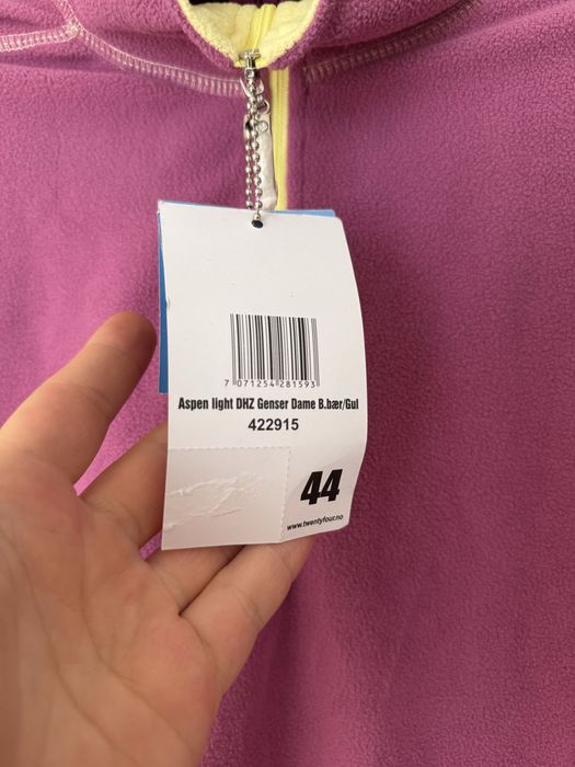 Polar Twentyfour XXL 44 różowy NOWY half zip damski plus size