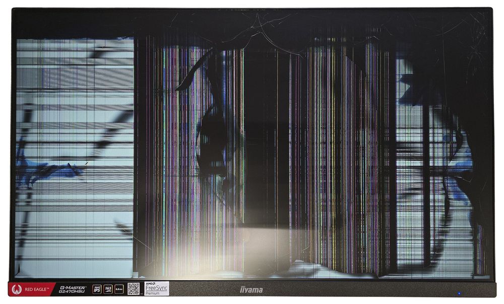 Monitor Iiyama G-Master G2470Hsu-B1 (Uszkodzony)