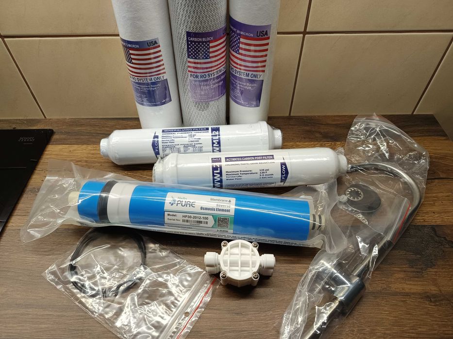 Serwis wymiana przeglądy montaż filtrów do wody osmoza RO5 RO6