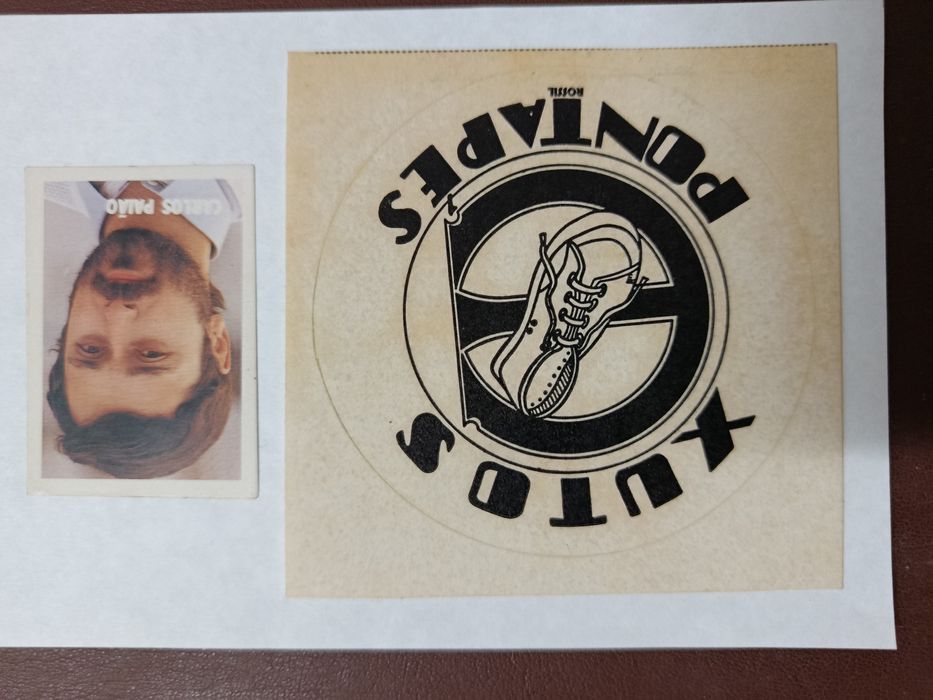 AUTOCOLANTES Musicais - Anos 80 (lote)